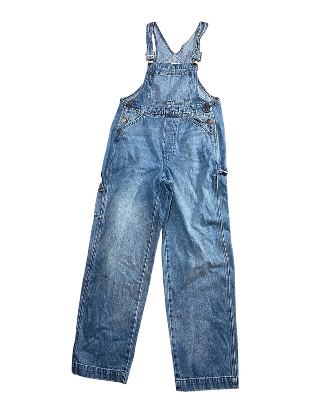 Madewell Carpenter Denim Overalls Jeans Medium